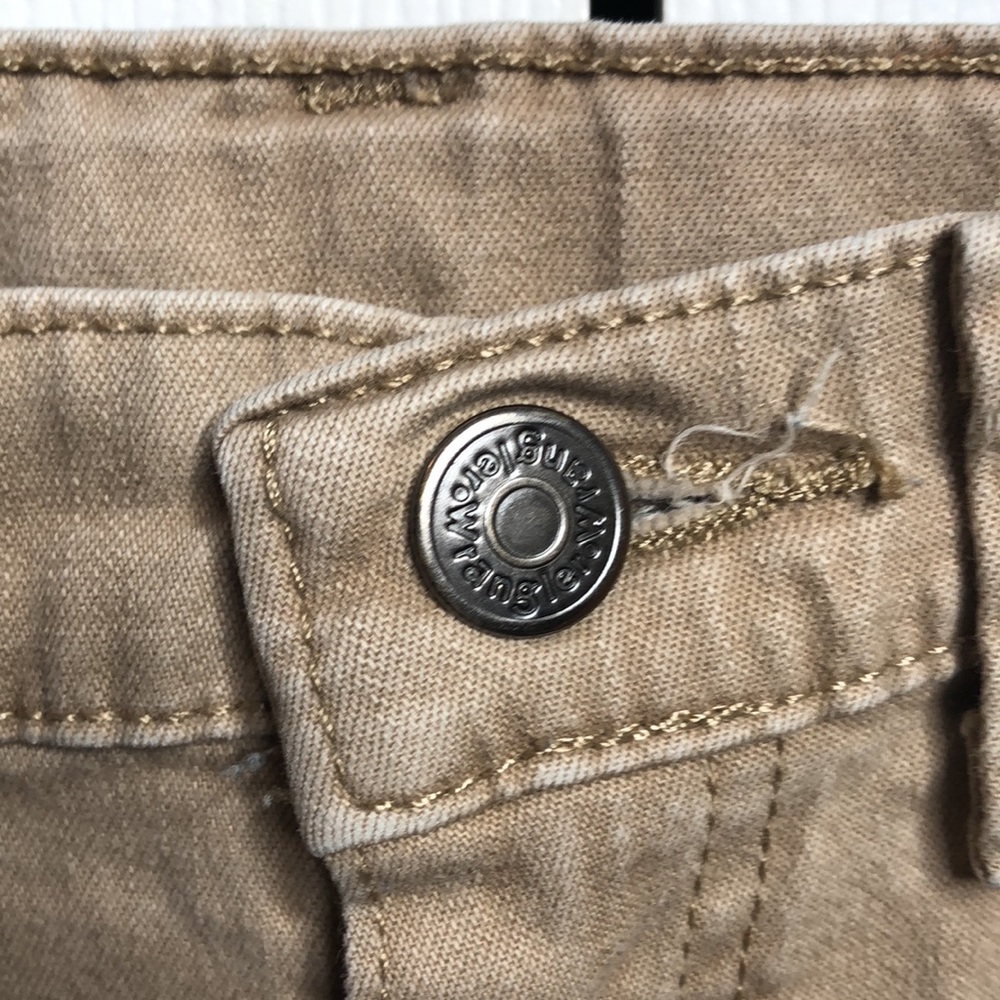 Wrangler’s khaki jeans Boy’s size 12 Husky - Picture 2 of 7